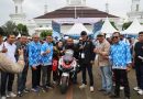 Komunitas Honda ADV Banten Iringi Pelepasan Agus Bagjana Jelajah 13 Negara