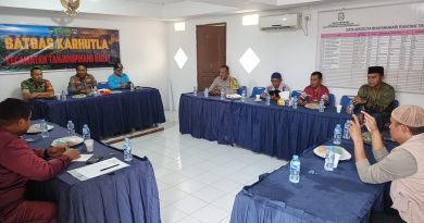 Tingkatkan Kesiapsiagaan, Polsek Tanjungpinang Barat Resmikan Satgas Pencegahan Karhutla