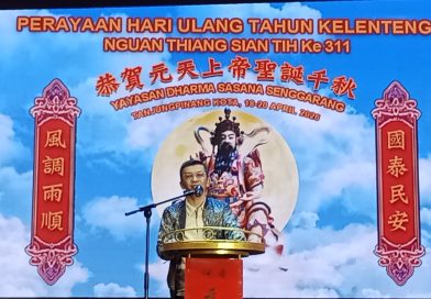 Kadis Pariwisata Kepri Wakili Gubernur di HUT ke-311 Kelenteng Senggarang