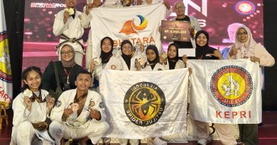 Spider Jujitsu Batam Raih Juara Umum III di Jakarta Jiu Jitsu Open 2026, Bawa Pulang 13 Medali