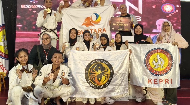 Spider Jujitsu Batam Raih Juara Umum III di Jakarta Jiu Jitsu Open 2026, Bawa Pulang 13 Medali