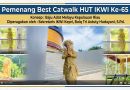 Tampil Memukau dengan Busana Melayu Kepri, Baiq Tri Astuti Sabet Best Catwalk