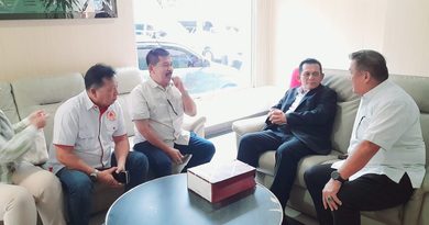 Ketua PB Porprov Asmin Patros Menghadap Gubernur Ansar, Bahas Kesiapan Akhir Porprov VI Kepri
