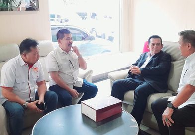 Ketua PB Porprov Asmin Patros Menghadap Gubernur Ansar, Bahas Kesiapan Akhir Porprov VI Kepri