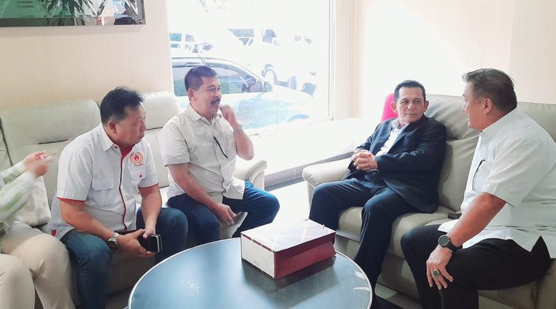 Ketua PB Porprov Asmin Patros Menghadap Gubernur Ansar, Bahas Kesiapan Akhir Porprov VI Kepri