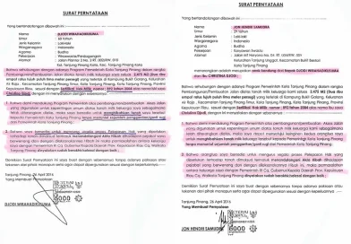 Pemko Tanjungpinang Sebut Miliki Dokumen Pernyataan Hibah Lahan Cristina Djodi